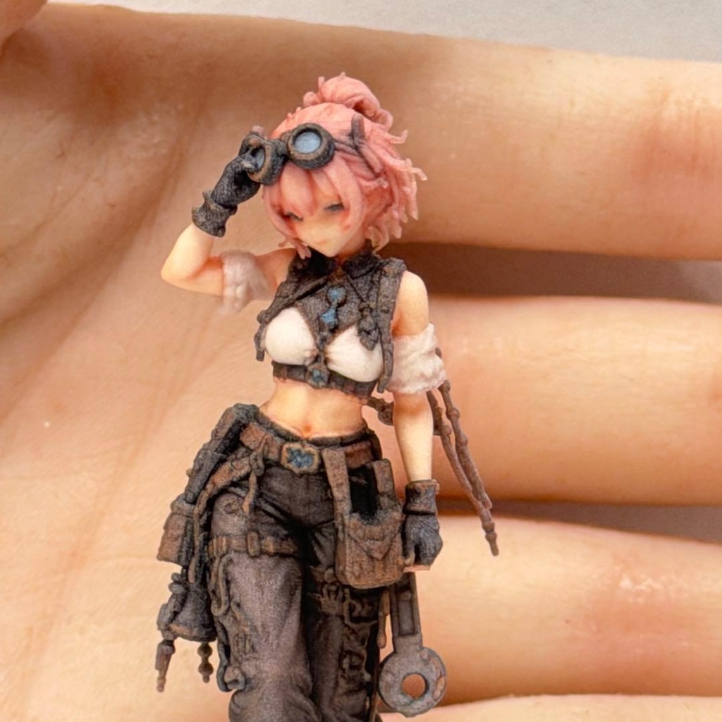 1/24 フィギュア 異世界の女の子 完成品 ミニチュア リアルフィギュア ミニチュアイメージ 3Dフィギュア
