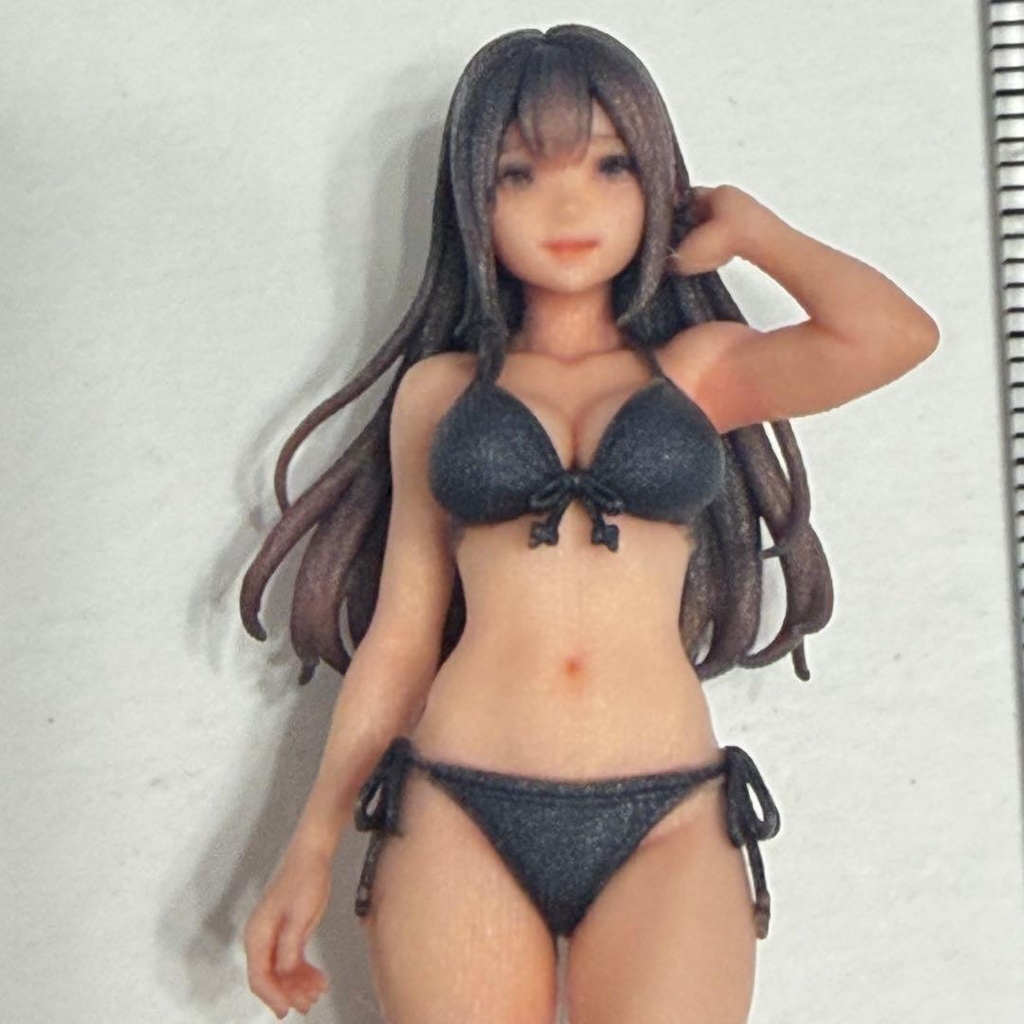 1/24 8010-01 フィギュア 水着 完成品 ミニカーに リアルフィギュア 完成品 3Dフィギュア ミニチュアイメージ