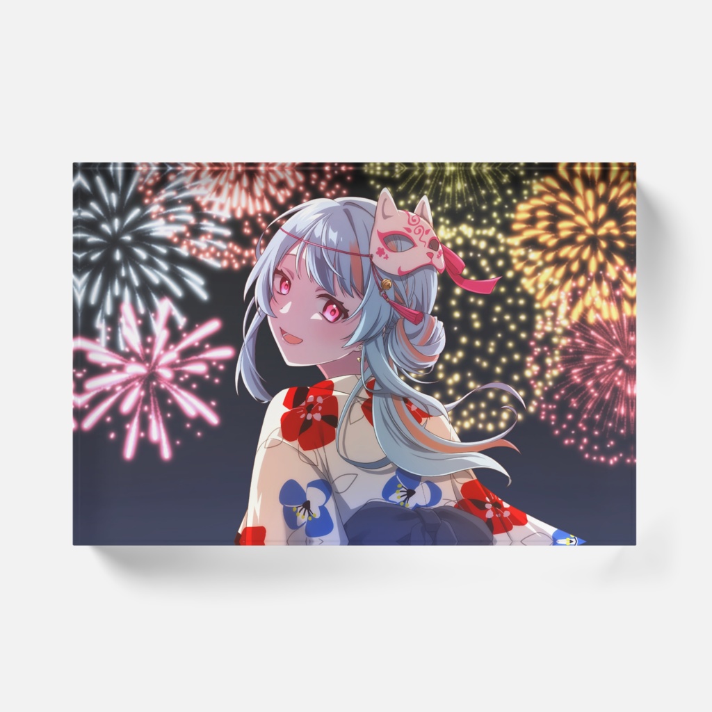 雨宮と花火デート