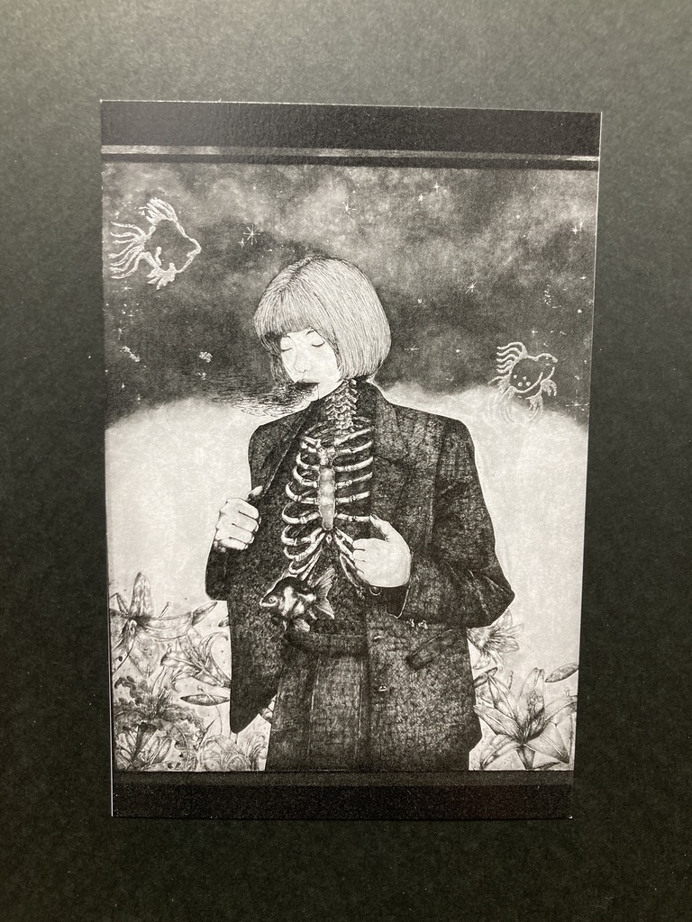 ペン画 ポストカード