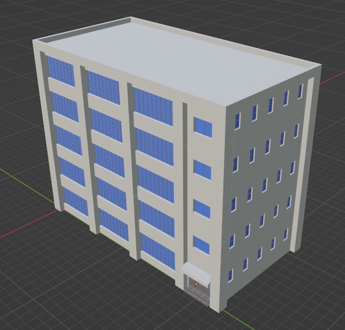 3Dビル2
