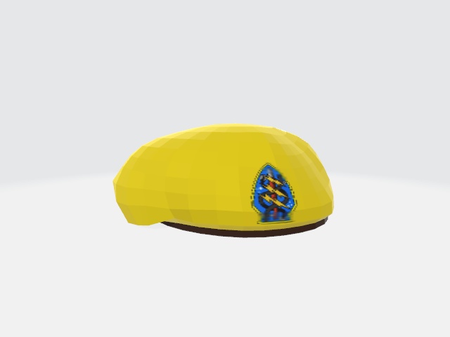 YELLOW BERETセット