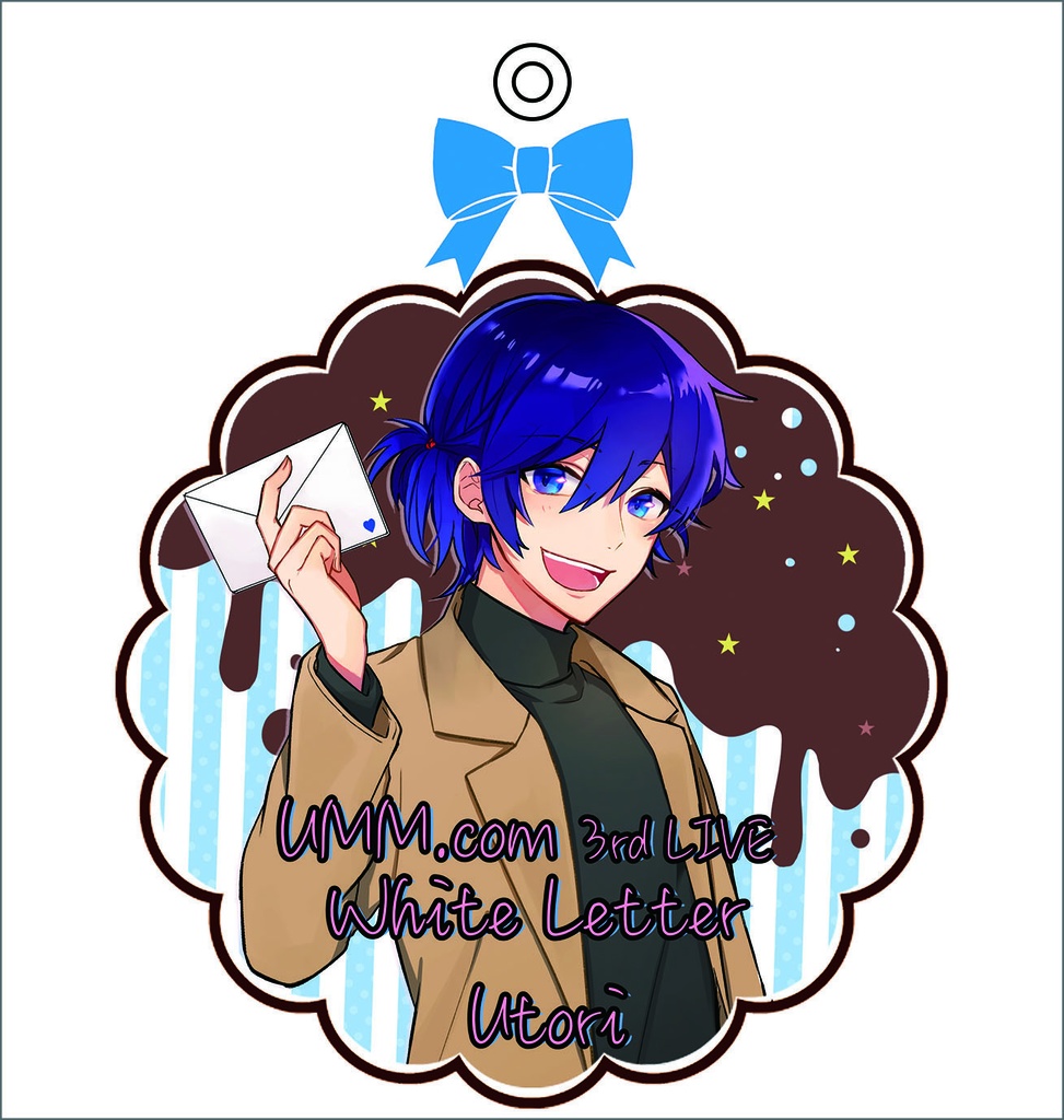 UMM.com 3rd Live White Letter アクリルキーホルダー（ゆとり）