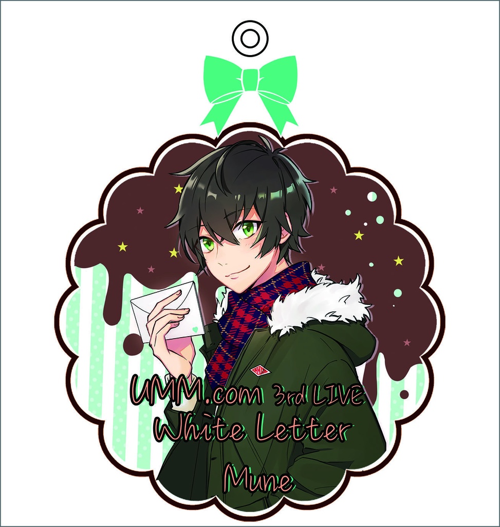 UMM.com 3rd Live White Letter アクリルキーホルダー（無音）