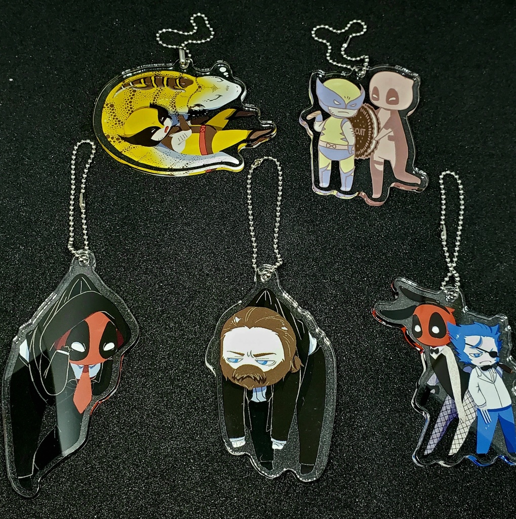 poolverineアクリルキーホルダー