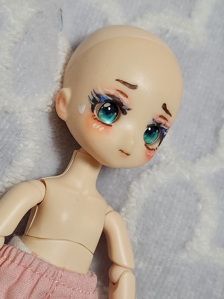 DC-02 あまむす カスタムヘッド オビツ11Pigg_Doll - おもちゃ/人形