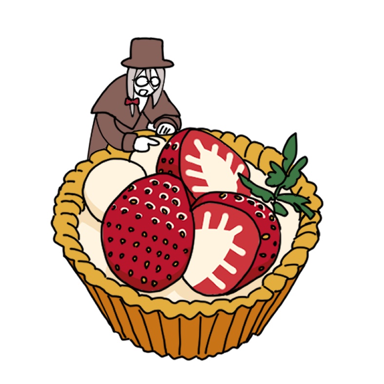 ヨルと美味しい苺タルト