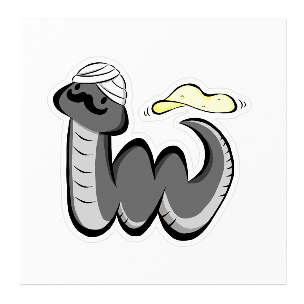 インドのおじさんステッカー