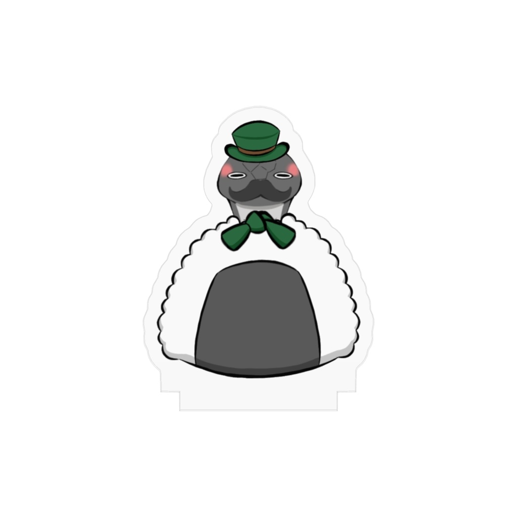 おむすびアクリルスタンド(こんぶ)