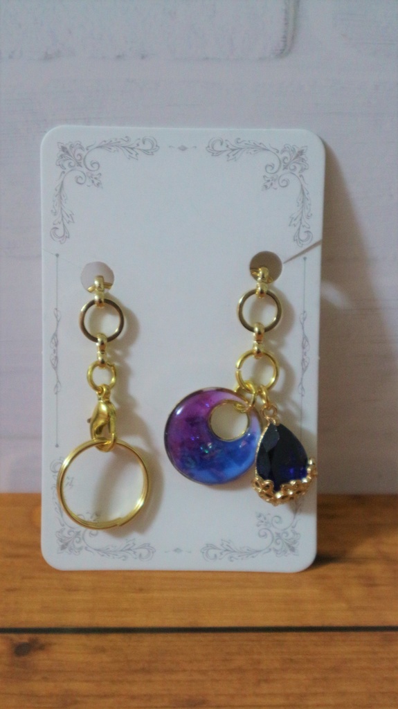 【レジン】レンズキャップ落下防止ストラップ