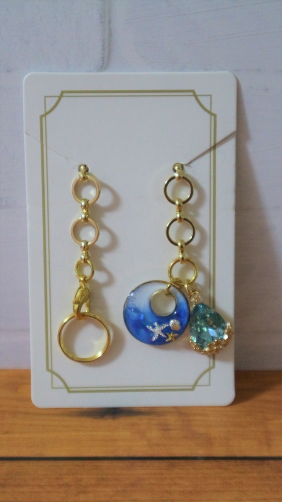 【レジン】レンズキャップ落下防止ストラップ