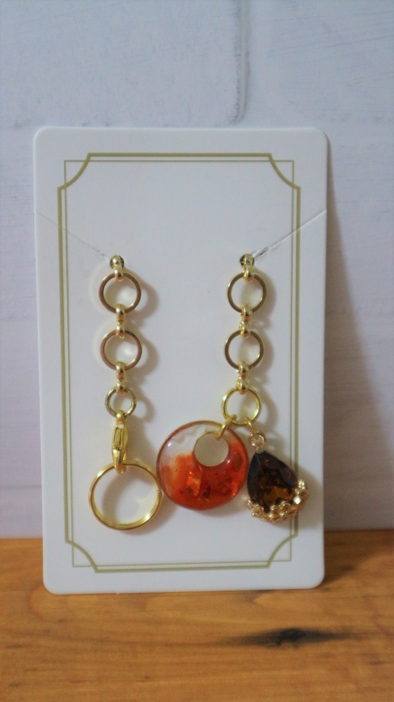 【レジン】レンズキャップ落下防止ストラップ