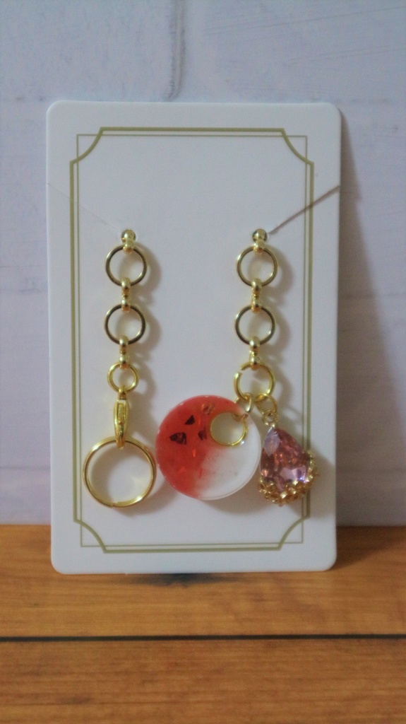 【レジン】レンズキャップ落下防止ストラップ