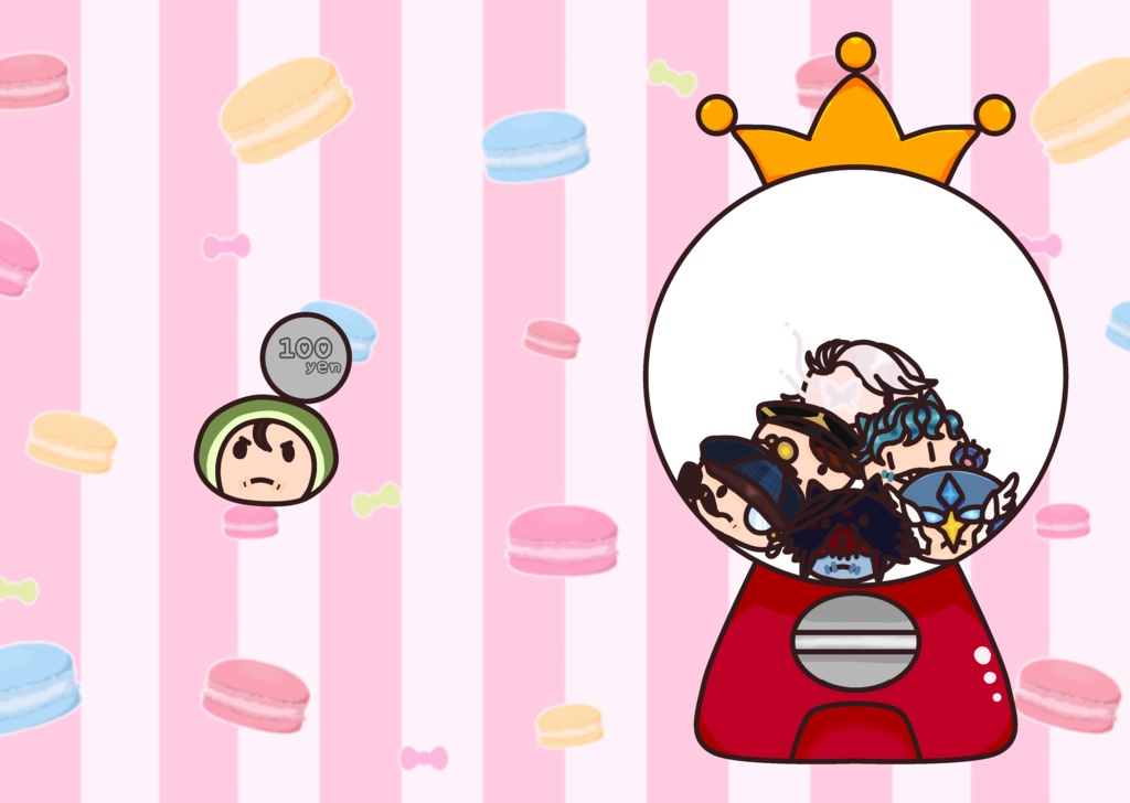 もちもちA5クリアファイル