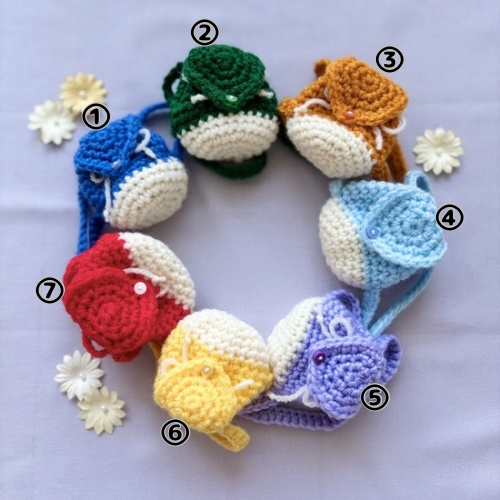 ぬいぐるみ用 ミニリュック(7色)