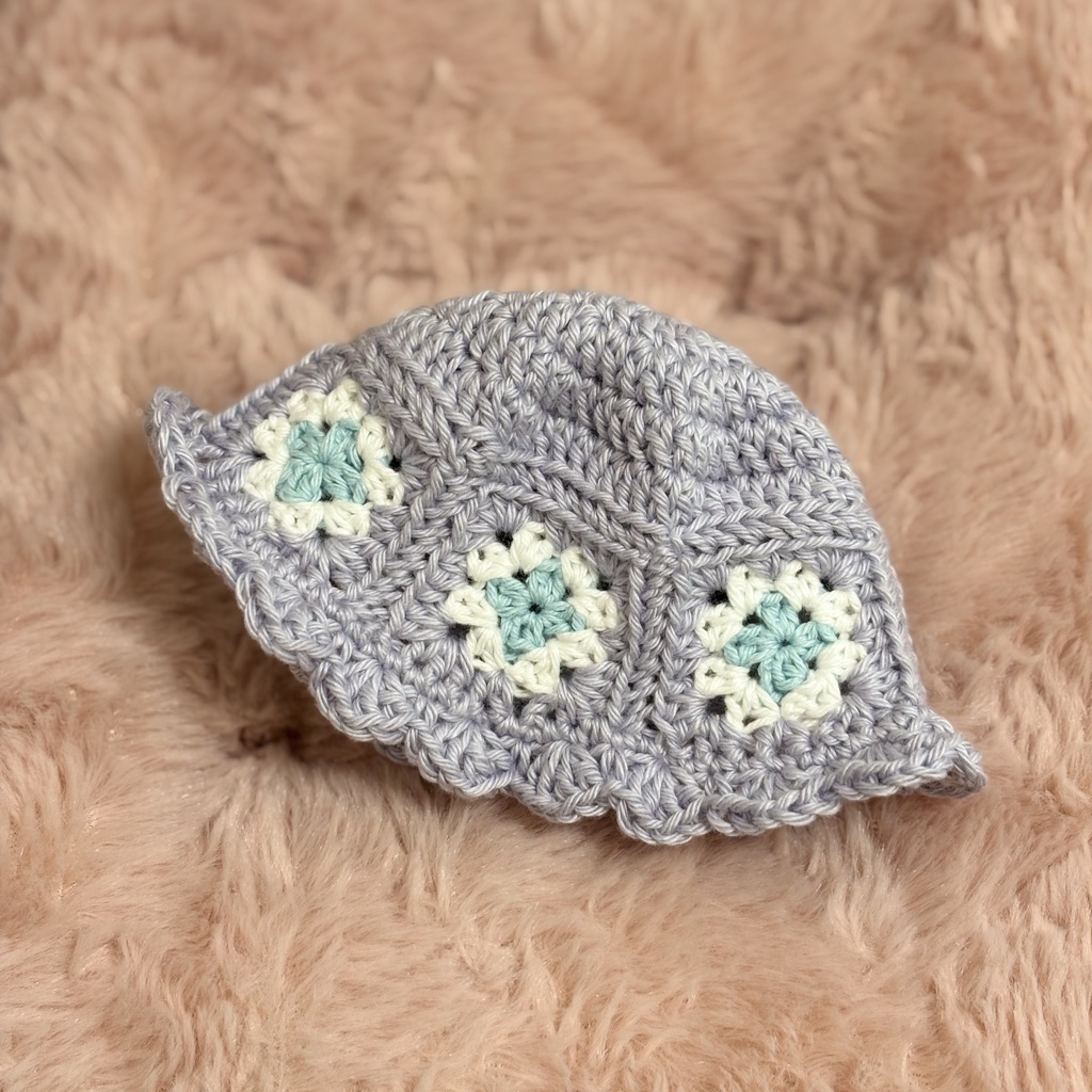 ぬい用　フラワーハット(Mサイズ)