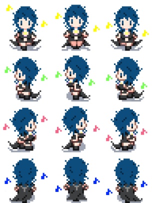 ピクスクアバター FE風花雪月(シルヴァン・ベレス・ゴーティエックス・破裂の槍)