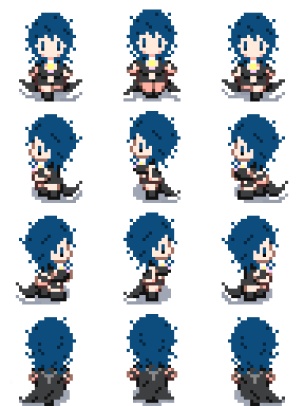 ピクスクアバター FE風花雪月(シルヴァン・ベレス・ゴーティエックス・破裂の槍)