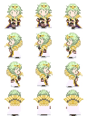 ピクスクアバター FE風花雪月(シルヴァン・ベレス・ゴーティエックス・破裂の槍)