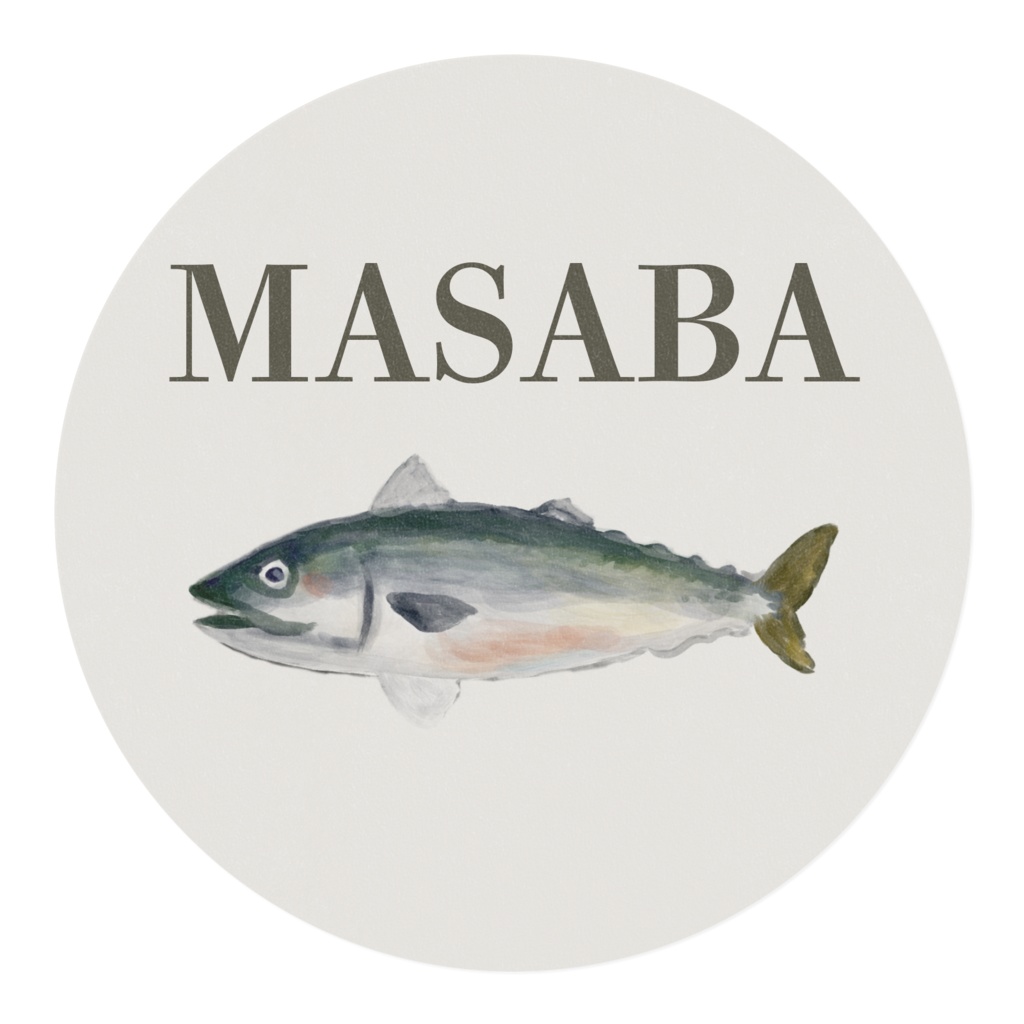 おさかなテープ【真鯖】