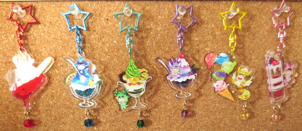 ◆召喚松✕氷菓◆アクリルキーホルダー