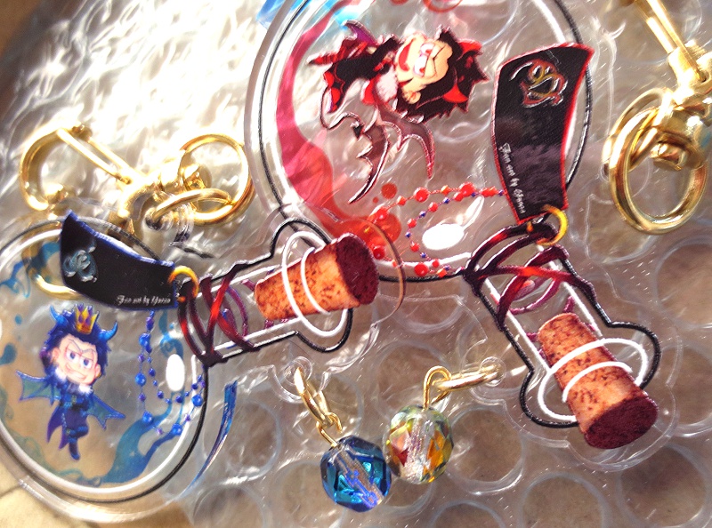◆悪魔ライダー松✕フラスコ◆アクリルキーホルダー