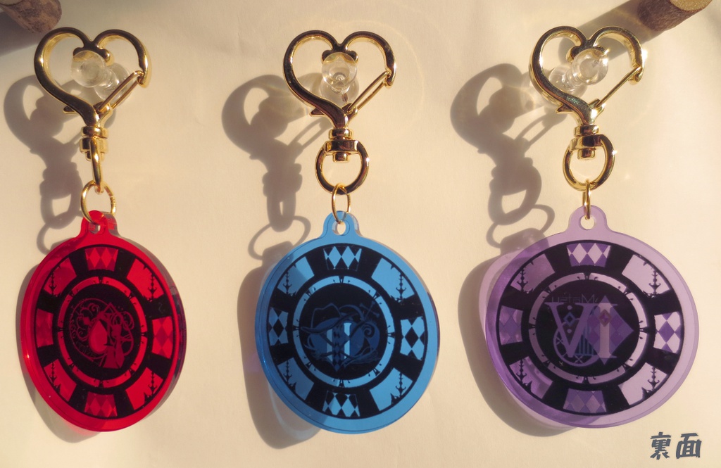 ◆カジノ松✕カジノチップ◆アクリルキーホルダー