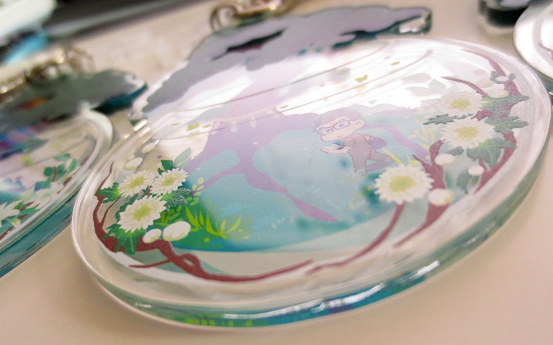 ◆伝奇松✕ビオトープ◆アクリルキーホルダー