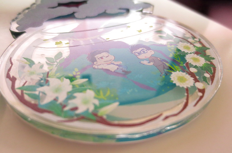 ◆伝奇松✕ビオトープ◆アクリルキーホルダー