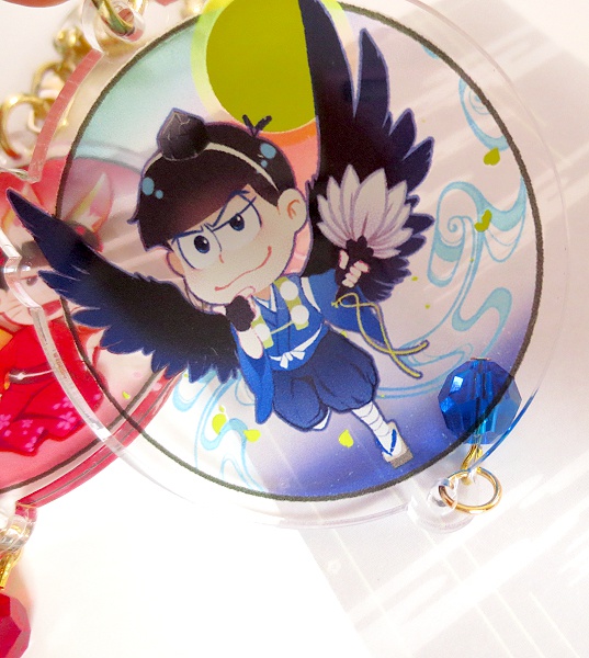 ◆ファンブック妖怪松✕丸窓提灯◆アクリルキーホルダー