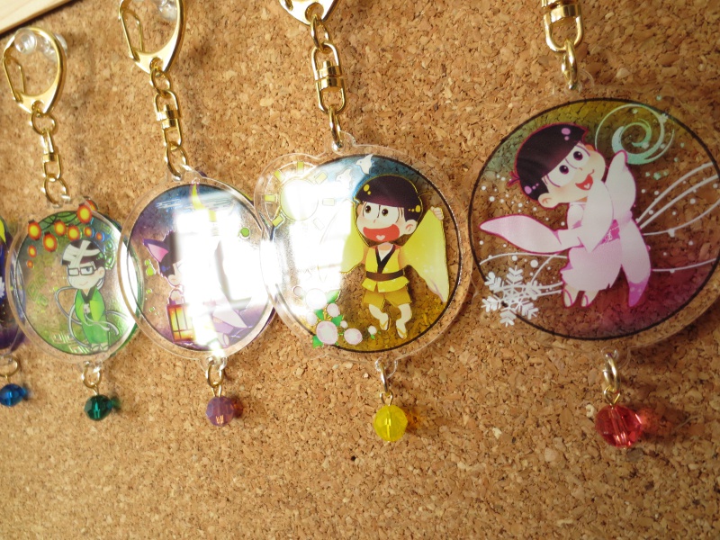 ◆ファンブック妖怪松✕丸窓提灯◆アクリルキーホルダー