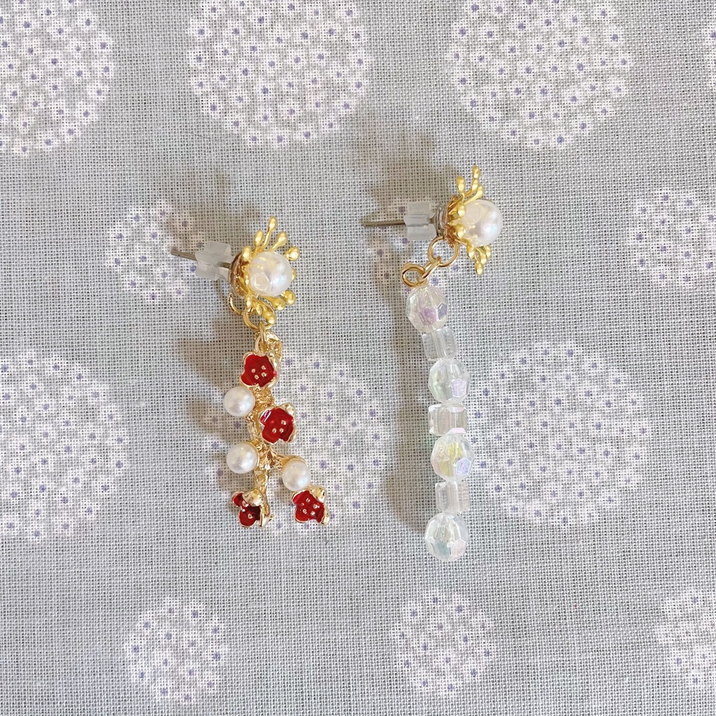 ☽ 鬼滅の刃 宇髄天元耳飾り ☽