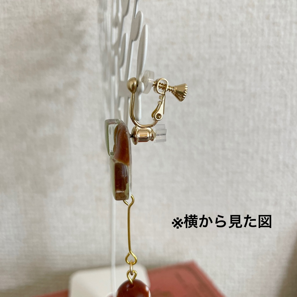 ☽ 鬼滅の刃 宇髄天元耳飾り ☽