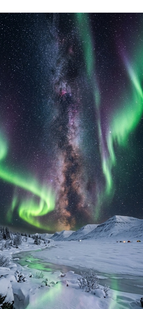 【AI壁紙】宇宙・銀河シリーズ 全5枚セット SPACE GALAXY WALLPAPER SET - 5designs