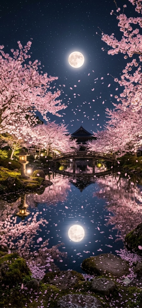 【AI壁紙】神秘の自然シリーズ 全5枚セット MYSTICAL NATURE WALLPAPER SET - 5designs