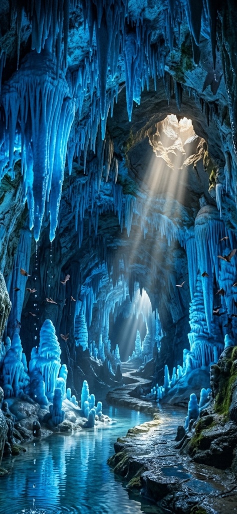 【AI壁紙】神秘の自然シリーズ② 全5枚セット MYSTICAL NATURE WALLPAPER SET - 5designs