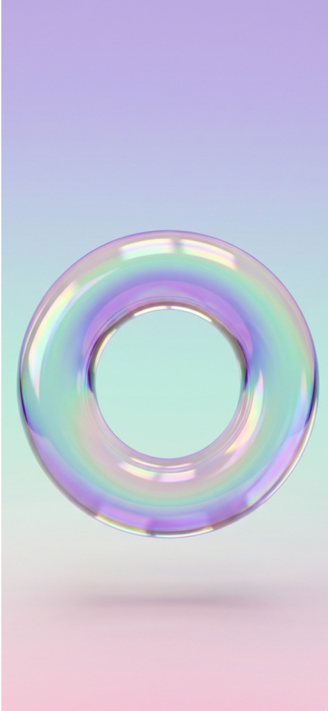 【スマホ壁紙】虹色ホログラフィック 全5種セット|AI生成 高画質 縦長壁紙 Rainbow Holographic Set of 5
