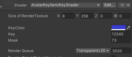 【無料】アバターキーアイテム AvatarKeyItem