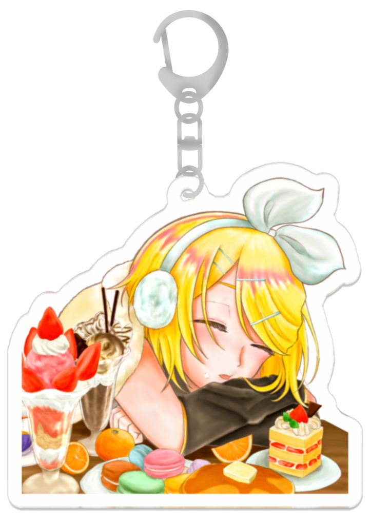 「初夢Sugary」鏡音リン アクリルキーホルダー