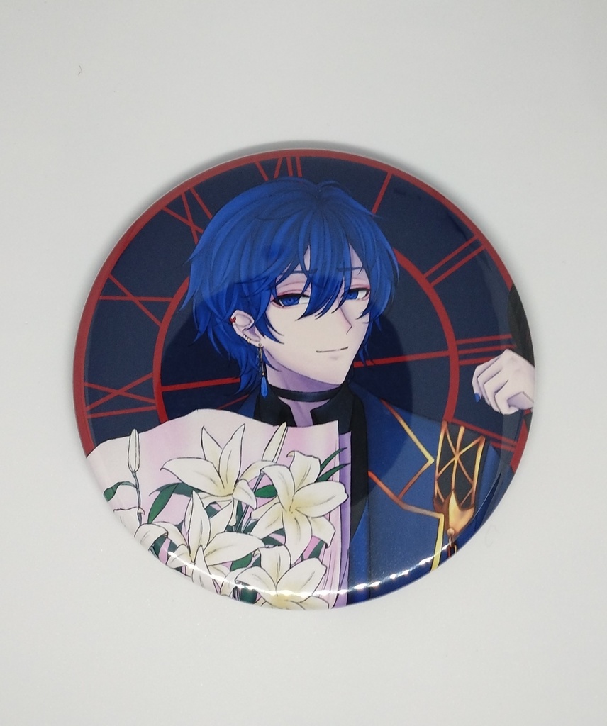 KAITO_76mm缶バッジ【青の針EPver.】