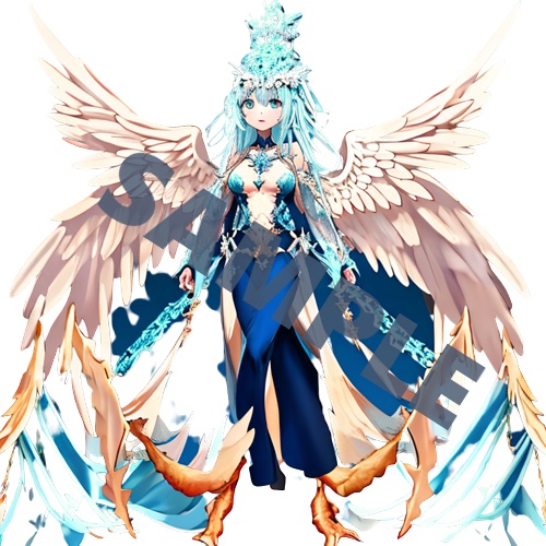 モンスター【エンジェル・天使40体パック】 RPGツクール ラノベ サウンドノベル 素材集