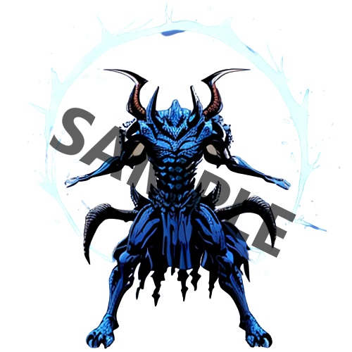 モンスター【デビル・悪魔40体パック】 RPGツクール ラノベ サウンドノベル 素材集 イラスト集