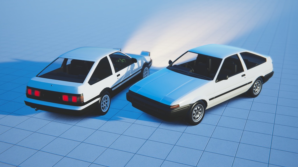 【CVS2対応3Dカーモデル】パチロクGT