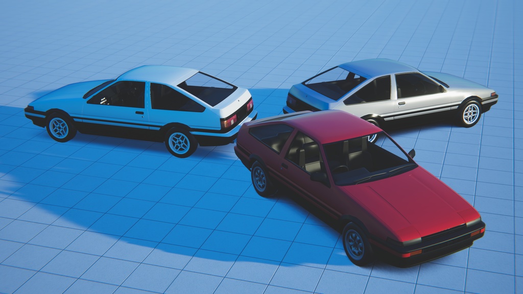 【CVS2対応3Dカーモデル】パチロクGT