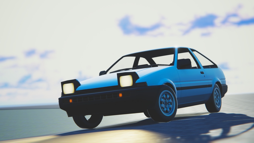 【CVS2対応3Dカーモデル】パチロクGT