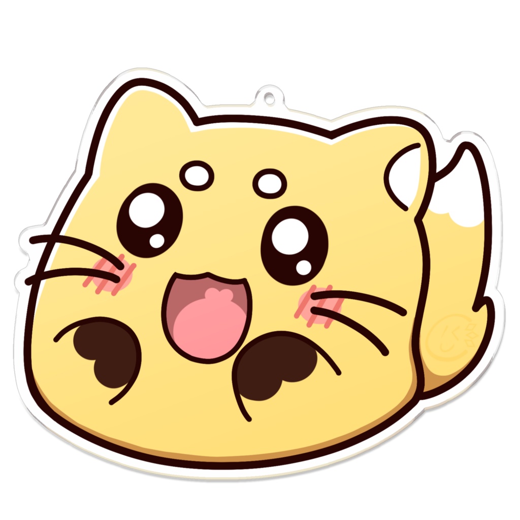 blobfox_ioちゃんアクリルキーホルダー