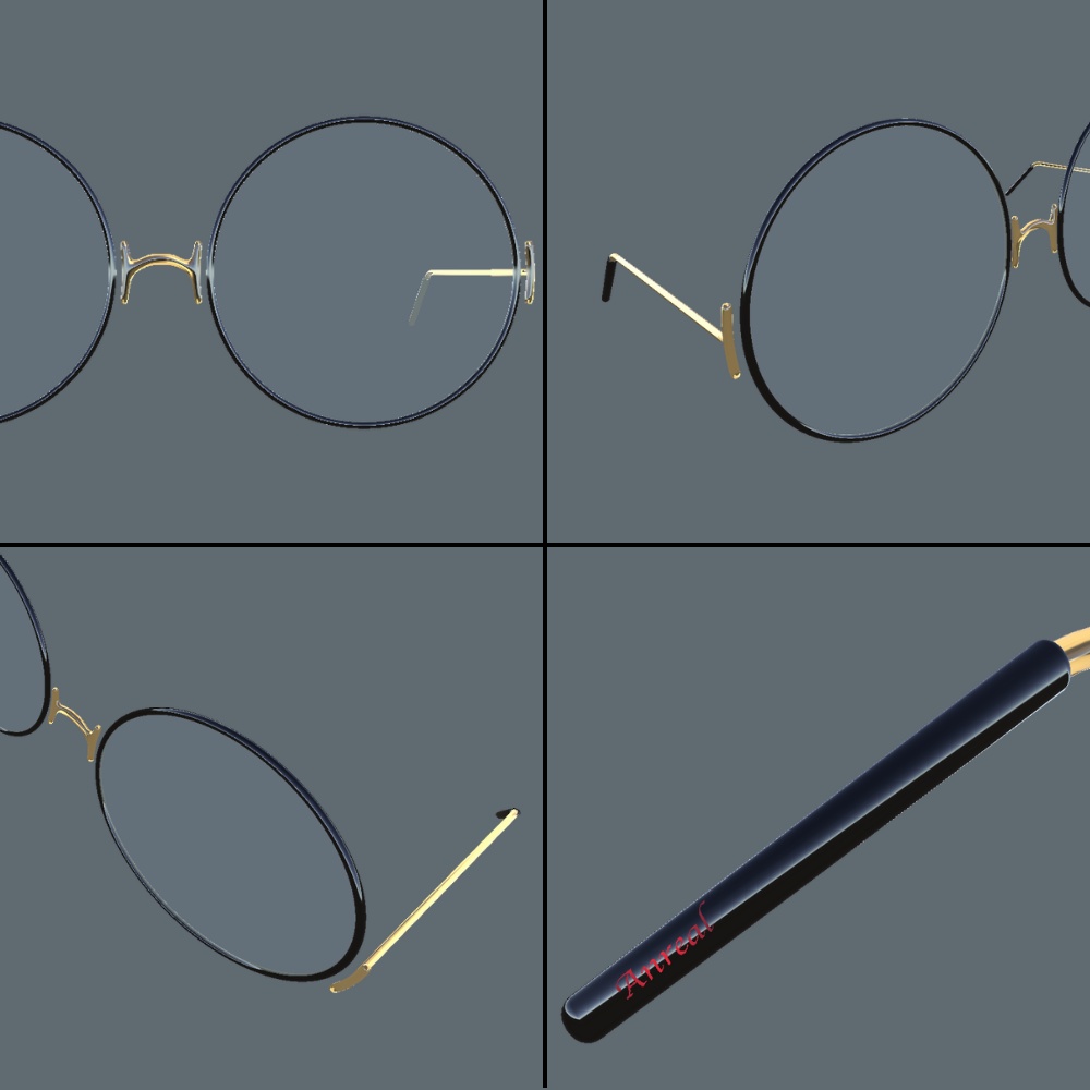 【FREE - MA対応】しんぷるめがね