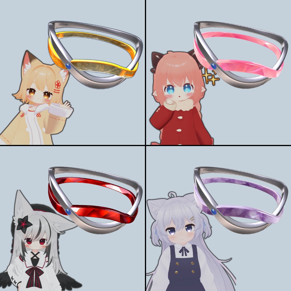 【FREE - MA対応】しんぷるゆびわ