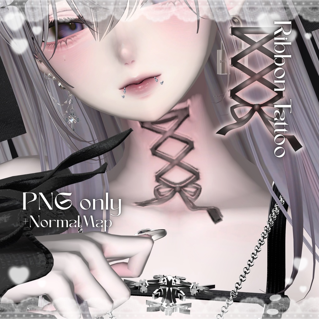 [ Shinra / 森羅 ] RibbonTattoo_texture