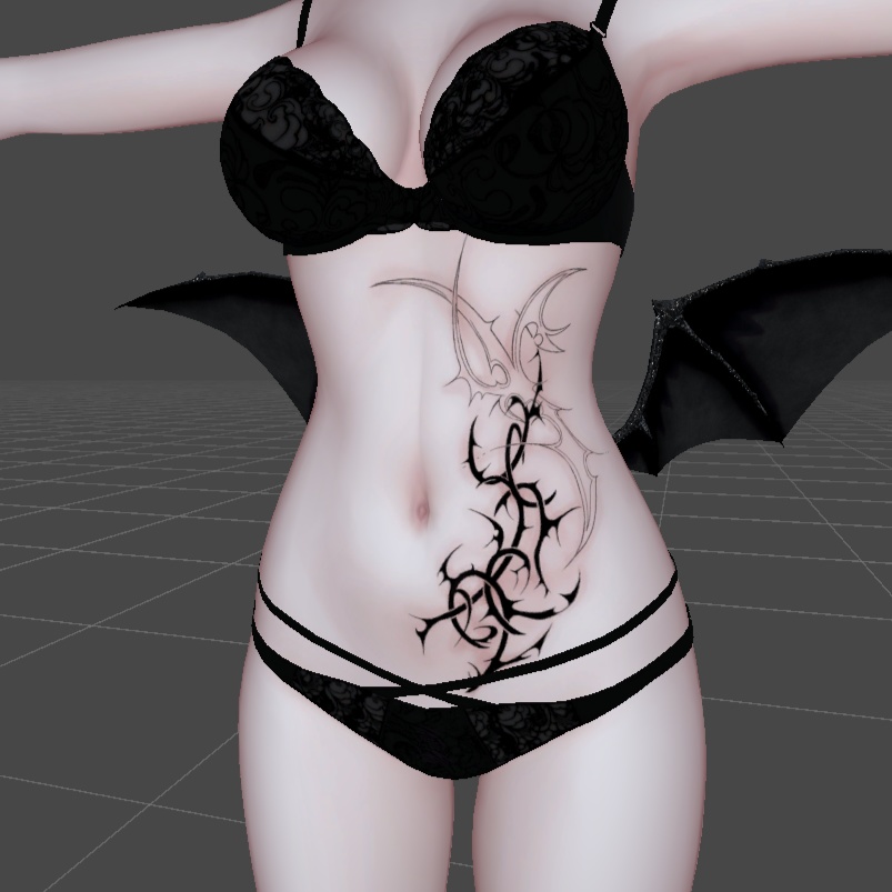 【Shinra】tattoo_texture_02